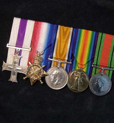 Military Cross Medal Group. London Regiment. Excellent Citation