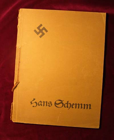 1933. Gauleiter Hans Schemm Photo publication 