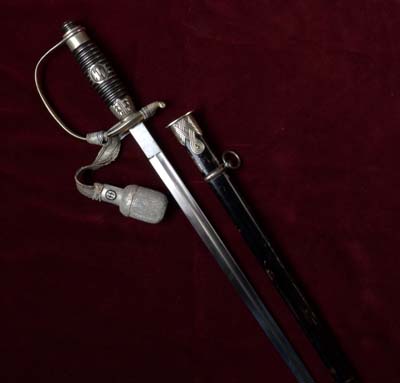 SS Officer Sword | Nickle Silver