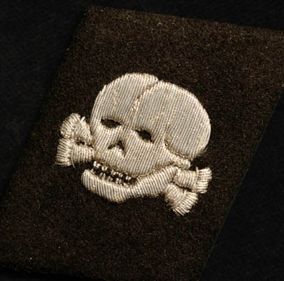 Allgemeine-SS | Waffen-SS |Totenkopf Skull Collar Patch