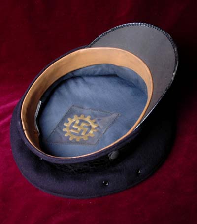 arbeits visor deutsche daf peak mint cap condition early near