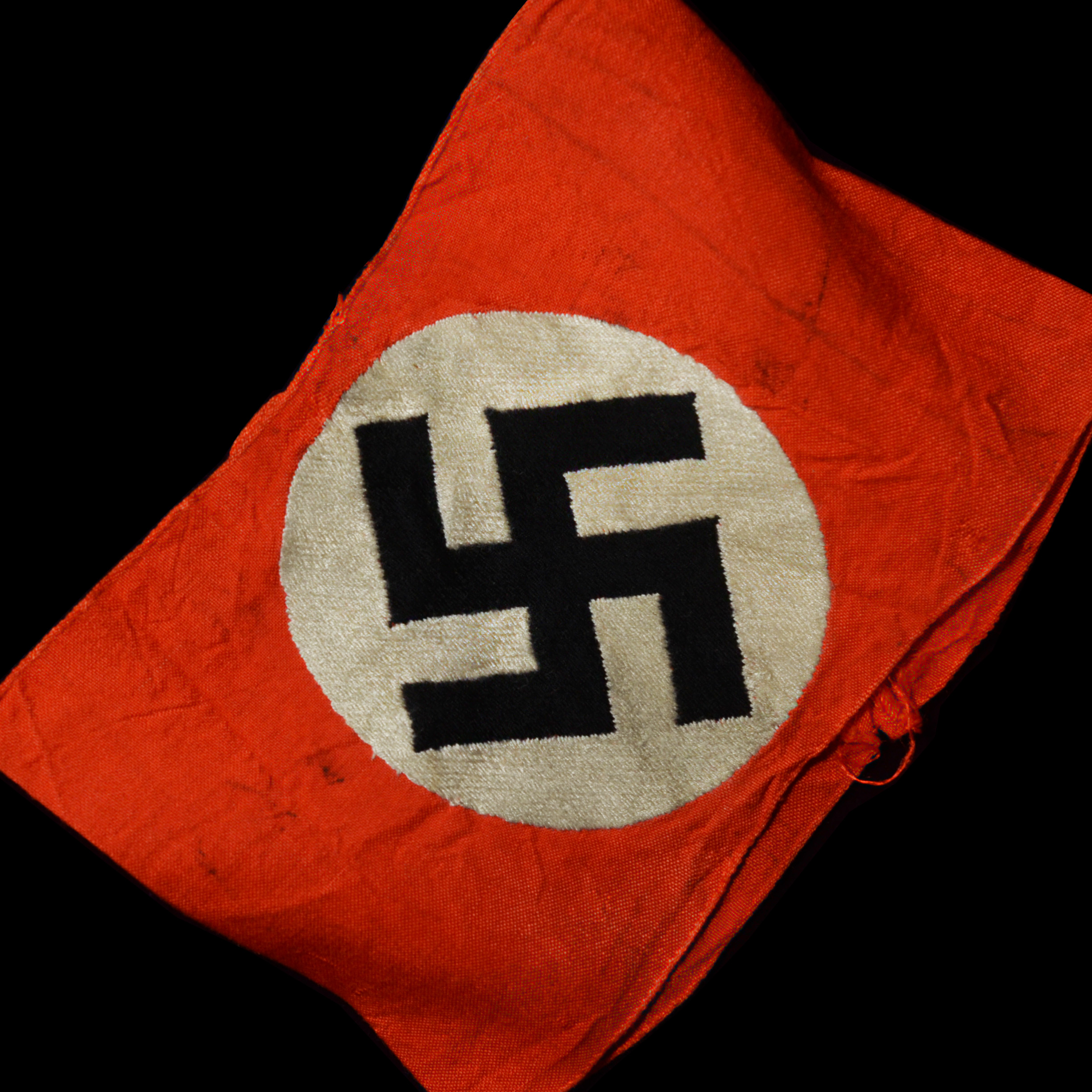 NSDAP Armband | Years Of Struggle | Early 'Mirror Swastika' Issue