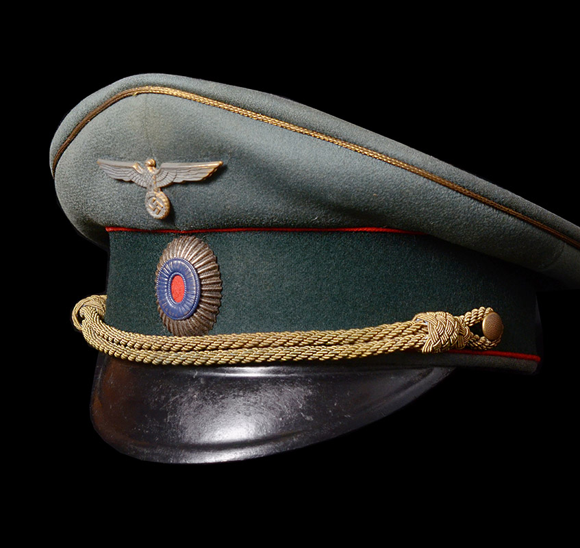 Heer General Visor Cap | Russian Liberation Army | General Mikhail Meandrov | Provenance