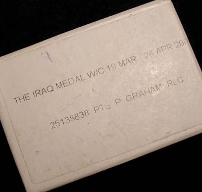 Iraq Medal | 2003 Clasp | Boxed | Discounted