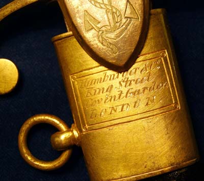 Napoleonic Trafalgar Period Sword |1805 Patten | By Hamburger & Co.