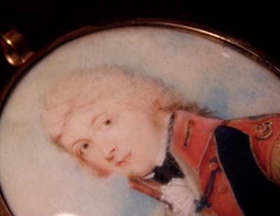 Military Portrait Miniature | David Gibson | 1796. 