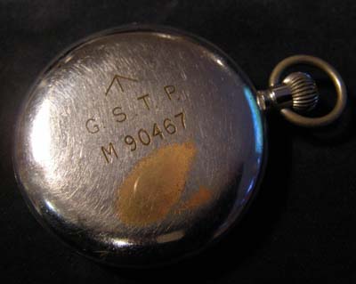 British Army Pocket Watch By Cyma. 'G.S.T.P.' 