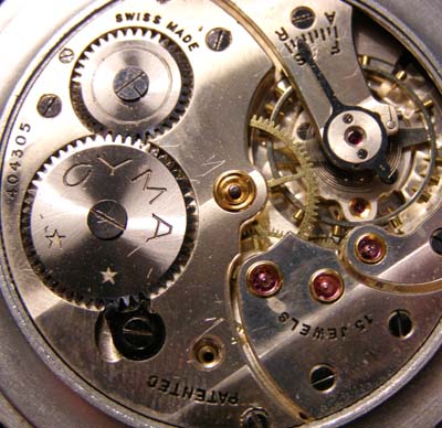 British Army Pocket Watch By Cyma. 'G.S.T.P.' 