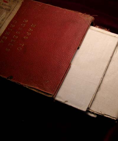 Russell's Maps to the Crimea completed in 1858