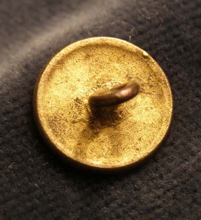Napoleonic Royal Navy Cuff Button Rank of Officer - 1812