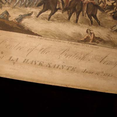 La Haye Sainte | 1816 Aquatint