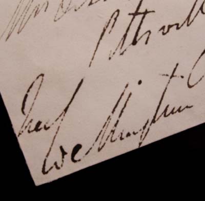 Wellington Signature + Wax Seal.