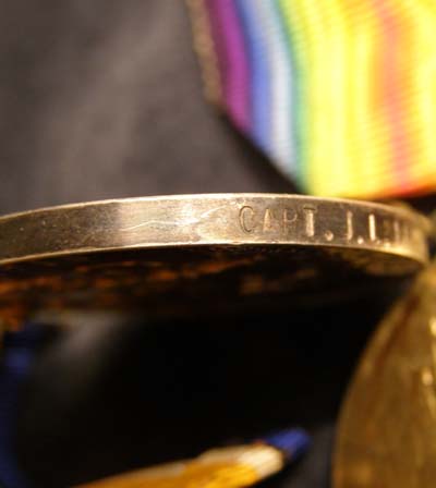 RFC Medal Trio. 12 Squadron. 3 Kills. Captain.