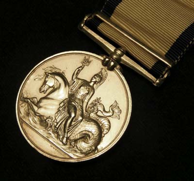 Naval General Service Medal |Egypt Clasp | Midshipman.