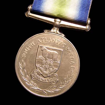 Falkland's South Atlantic Medal | HMS Glamorgan | Wounded 