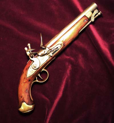 Napoleonic 1802 New Land Light Dragoon Pistol.