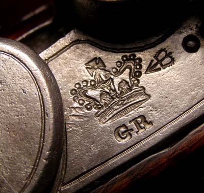 Napoleonic 1802 New Land Light Dragoon Pistol.
