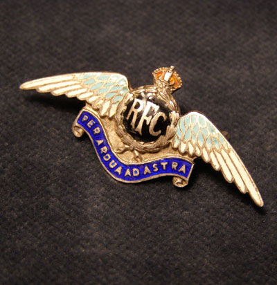 RFC 'Sweetheart' Brooch. Silver.