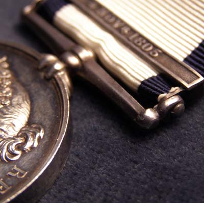 Naval General Service Medal. 4th Novr Clasp. Provenance.