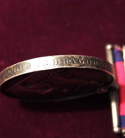 Military General Service Medal.  5 Clasps. 14th Light Dragoons.