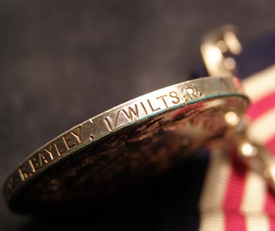WWI Military Medal & Trio. Manchester / Wiltshire Regts.