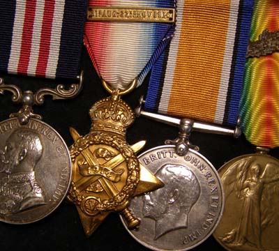 WWI Military Medal & Trio, Bar & MID. Royal Engineers