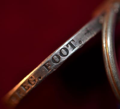 Waterloo Medal. 1st Batt. 71st regiment of Foot.