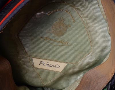 Luftwaffe Flak NCO Visor Cap | Named.