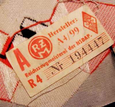 Hitler Youth  BeVo Woven Sleeve Diamond - Unissued Condition.