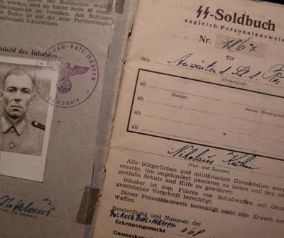 SS Soldbuch | SS-Polizei.Rgt.24.
