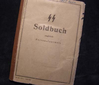 SS Soldbuch | SS-Polizei.Rgt.24.