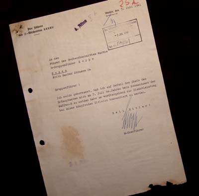 Jurgen Stroop | SS-General | Warsaw Ghetto Uprising | Signature | Discounted