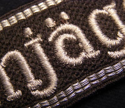 SS-Fallschirmj�ger OR/NCO RZM Machine-Embroidered Cuff Title.