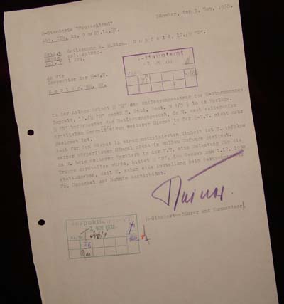 Felix Steiner | SS General | Signature.