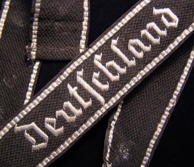 Deutschland Cuff Title | Officer RZM Hand-Embroidered 