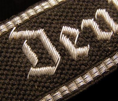 Deutschland Cuff Title | Officer RZM Hand-Embroidered 