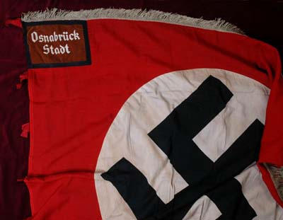 NSDAP Flag. Kreis OsnabrÃck Stadt. Historical Interest.