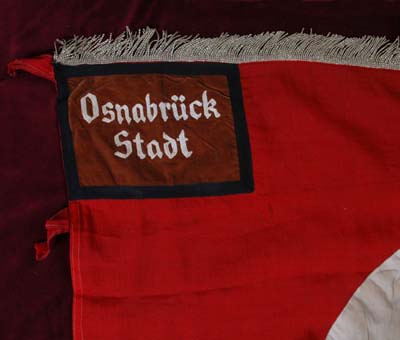 NSDAP Flag. Kreis OsnabrÃck Stadt. Historical Interest.
