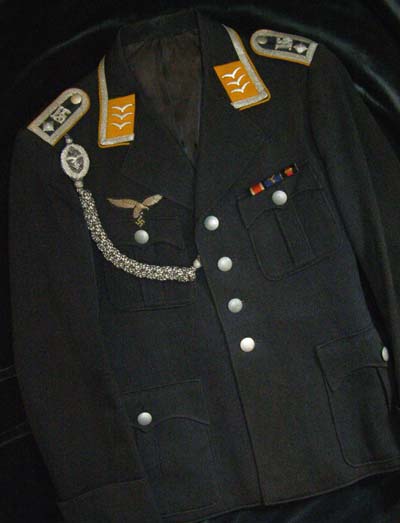 Luftwaffe Tunic + Trousers. Kriegsschule Flight NCO. 