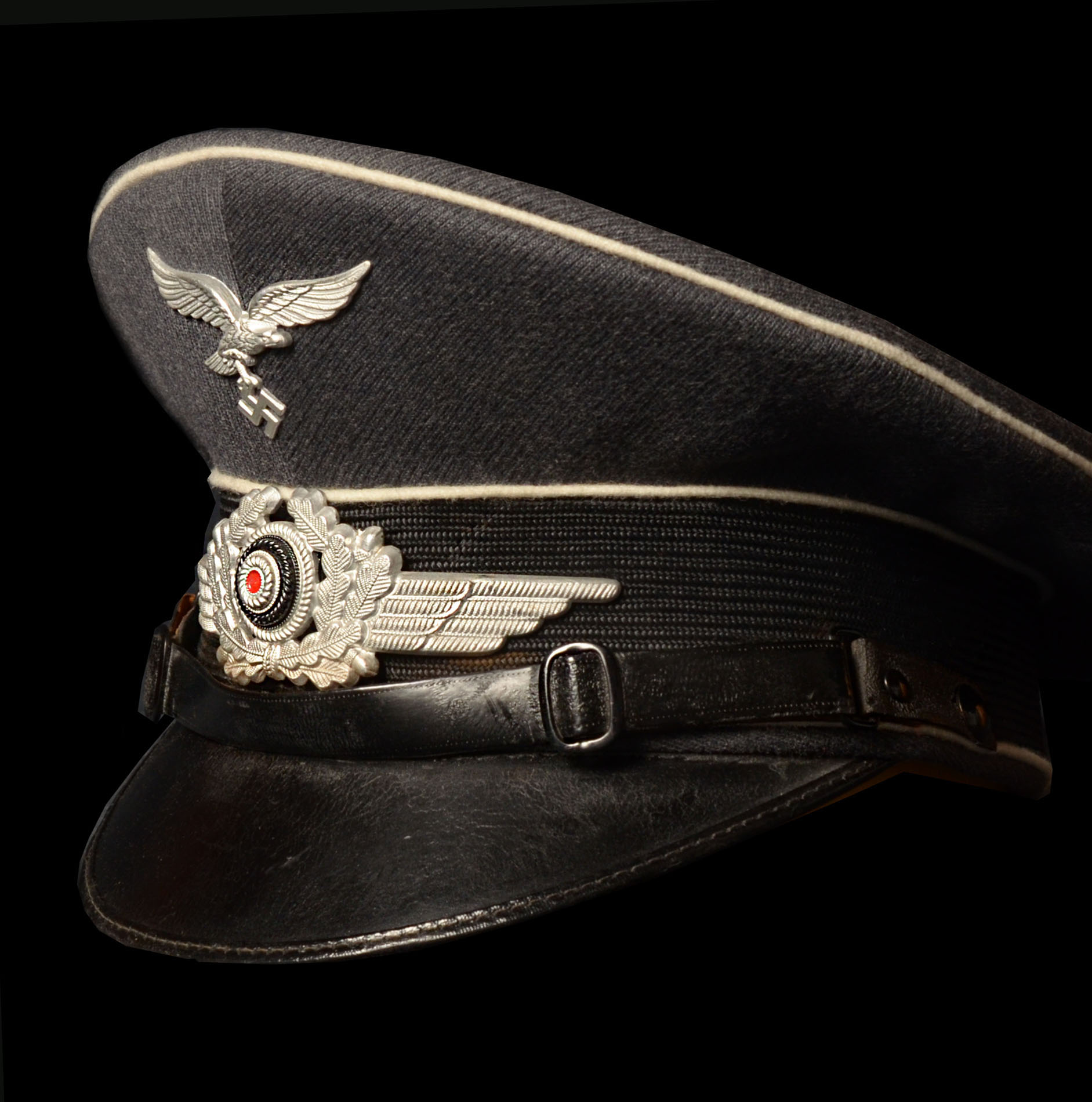 Luftwaffe Visor Cap | Hermann Goring Division 
