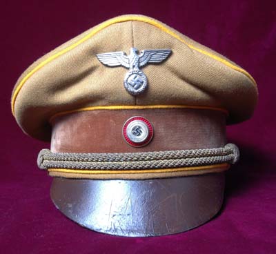 NSDAP Reichleitung Visor Cap | Pre-1939