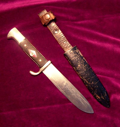 Hitler Youth knife By Anton Wingen.