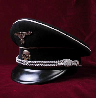 SS Peak Visor Cap. Allgemeine-SS. Officer. Circa 1938. Provenance.