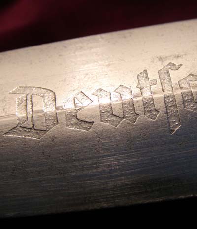 RZM  SA Dagger. M7/13. 1933 Pattern. Provenance.
