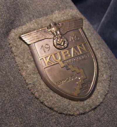 Heer Panzer Hauptmann Tunic. Kuban Shield. Mint Condition.