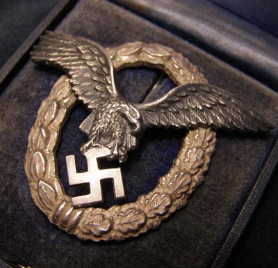 Luftwaffe Pilot Badge | Cased.