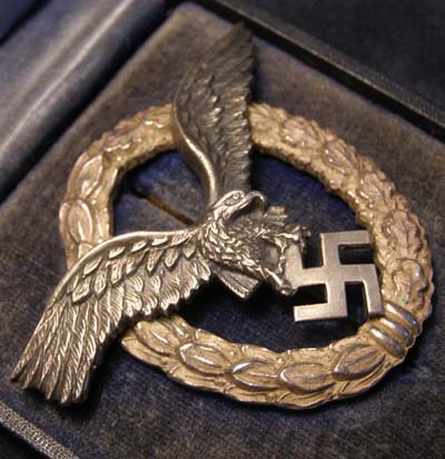 Luftwaffe Pilot Badge | Cased.