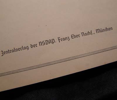 Ahnenpass |NSDAP Family History Book