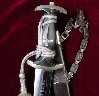 SS Chained Dagger.1936 Pattern. Type 1. Interesting Provenance.