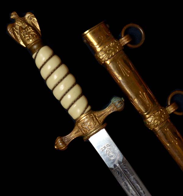 Kriegsmarine Dagger By WKC Solingen